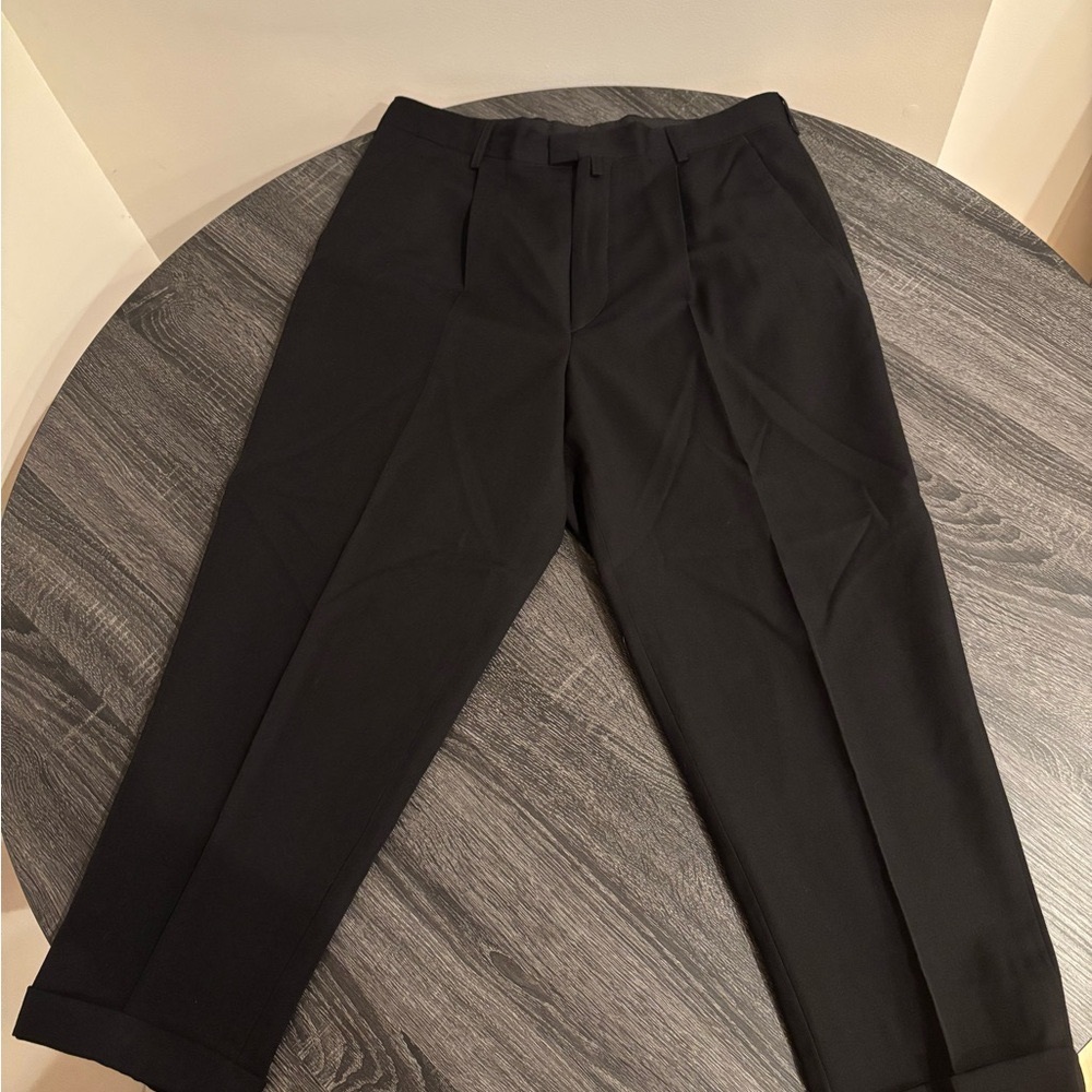 Dries Van Noten Men’s Wool Pants